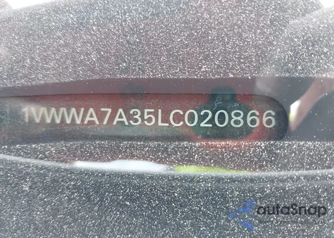 2020 Volkswagen Passat 2.0T Se z USA, uszkodzony, nr VIN 1VWWA7A35LC020866